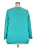 Alfred Dunner Teal Pullover Sweater Size 3X - photo 2