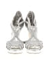 Alfani Metallic Silver Sandals Size 7 1/2 - photo 2