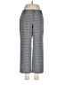 Ann Taylor Houndstooth Gray Blue Silk Pants Size 6 - photo 1