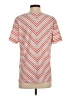 Links Chevron-herringbone Red Short Sleeve T-Shirt Size S - photo 2