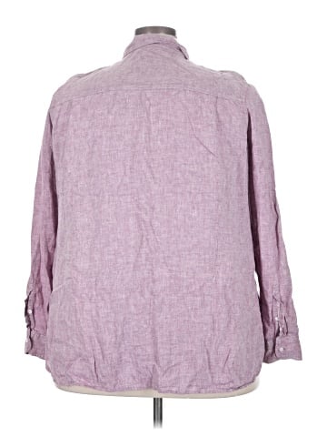 L.L.Bean 3/4 Sleeve Button-Down Shirt (view 2)