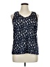 Eclair Blue Sleeveless Blouse Size XL - photo 1