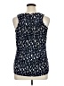 Eclair Blue Sleeveless Blouse Size XL - photo 2