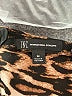 INC International Concepts 100% Polyester Animal Print Brown Long Sleeve Blouse Size M - photo 7