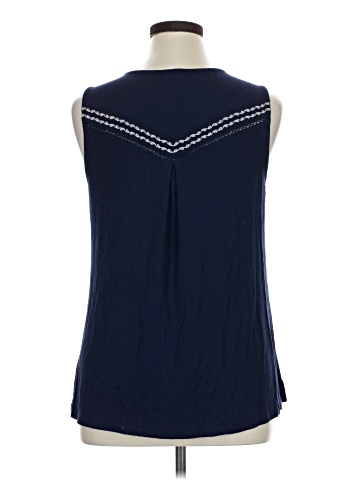 Skies Are Blue Sleeveless Blouse (view 2)