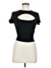 TNA Black Short Sleeve Turtleneck Size M - photo 1