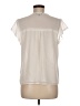 1.State 100% Polyester Ivory Short Sleeve Blouse Size M - photo 2