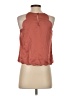 Monteau Orange Sleeveless Blouse Size S - photo 2