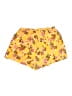 Roxy 100% Viscose Floral Yellow Shorts Size L - photo 2