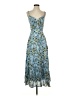 Lulus Floral Blue Cocktail Dress Size S - photo 1