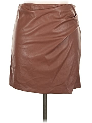 Wilfred Faux Leather Skirt (view 1)