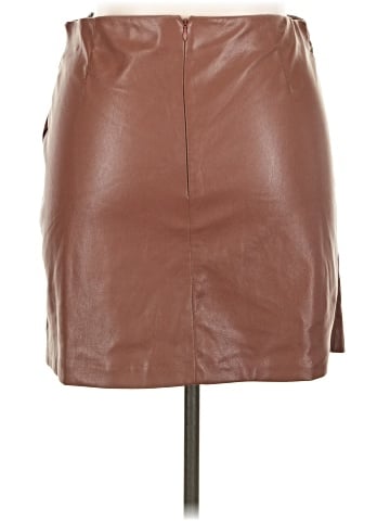Wilfred Faux Leather Skirt (view 2)