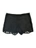 Zara TRF Hearts Black Shorts Size S - photo 1