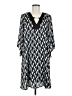 Joseph Ribkoff 100% Polyester Chevron-herringbone Black Casual Dress Size 8 - photo 1