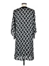 Joseph Ribkoff 100% Polyester Chevron-herringbone Black Casual Dress Size 8 - photo 2