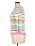 Chaps 100% Cotton Stripes Pink Pullover Sweater Size XL (petite) - photo 5