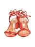 Schutz 100% Leather Orange Sandals Size 8 - photo 2