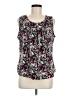 Croft & Barrow 100% Polyester Black Sleeveless Blouse Size M - photo 1