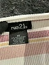 rue21 Stripes Tan Short Sleeve T-Shirt Size XS - photo 7