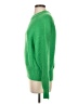 Zara Solid Green Pullover Sweater Size S - photo 5