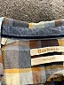 Barbour 100% Cotton Plaid Blue Gray Long Sleeve Button-Down Shirt Size 12 - photo 7