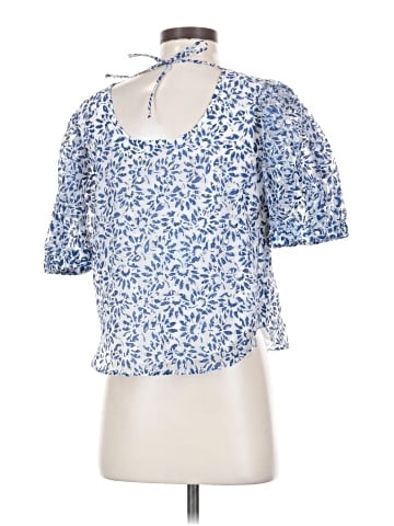 Ann Taylor Short Sleeve Blouse (view 2)