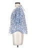 Ann Taylor Blue Short Sleeve Blouse Size XS (petite) - photo 5