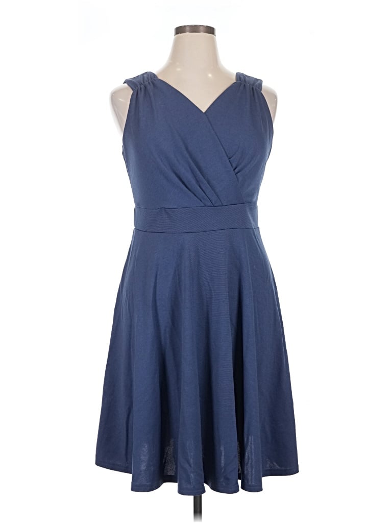 Pre-owned Grace Karin Casual Dress In Blue
