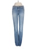 7 For All Mankind Hearts Blue Jeans Size 26 waist - photo 1