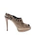 Stuart Weitzman Tan Heels Size 10 1/2 - photo 1