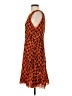 CAbi Print Orange Cocktail Dress Size S - photo 5