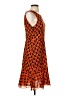 CAbi Print Orange Cocktail Dress Size S - photo 4