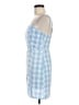 BP. Checkered-gingham Blue Casual Dress Size M - photo 5