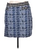 CAbi Tweed Blue Formal Skirt Size 14 - photo 1