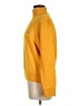 Maison Kitsuné 100% Wool Yellow Wool Pullover Sweater Size M - photo 5