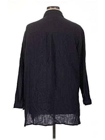 Eileen Fisher 3/4 Sleeve Button-Down Shirt (view 2)