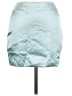 Unbranded Solid Teal Casual Skirt Size M - photo 1