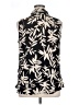 Simply Vera Vera Wang 100% Polyester Black Sleeveless Blouse Size XL - photo 2