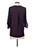 West Kei 100% Polyester Purple 3/4 Sleeve Blouse Size XS - photo 2