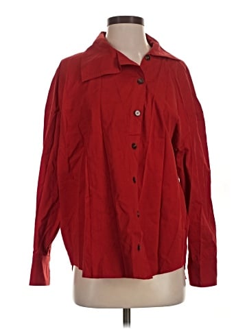 Zara Long Sleeve Button-Down Shirt (view 1)