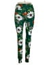 Lularoe Floral Green Leggings Size 1X (Tall & Curvy) - photo 2