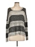 Debut Stripes Gray Pullover Sweater Size L (estimated) - photo 1