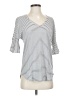 CAbi 100% Cotton White 3/4 Sleeve Top Size XS - photo 1