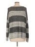 Debut Stripes Gray Pullover Sweater Size L (estimated) - photo 2