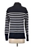 J.Crew 100% Cotton Stripes Blue Turtleneck Sweater Size XS - photo 2