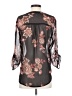 Maurices Gray 3/4 Sleeve Blouse Size XS - photo 2