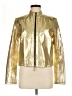 ABS Allen Schwartz 100% Acetate Metallic Gold Jacket Size 8 - photo 1