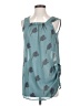 CAbi 100% Polyester Teal Sleeveless Blouse Size XS - photo 1