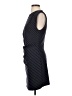 MNG Stripes Black Cocktail Dress Size 4 - photo 5