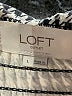 Ann Taylor LOFT Outlet Houndstooth Gray Long Sleeve Blouse Size L - photo 7